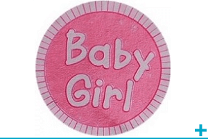 Loisir creatif tendance avec stickers adhesif bapteme naissance et baby shower