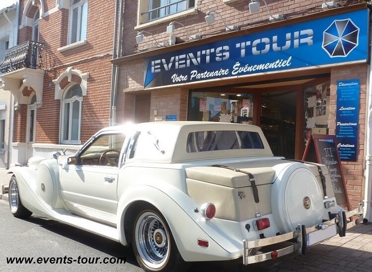 Voiture rétro pour mariage dans le Nord Pas-de-Calais