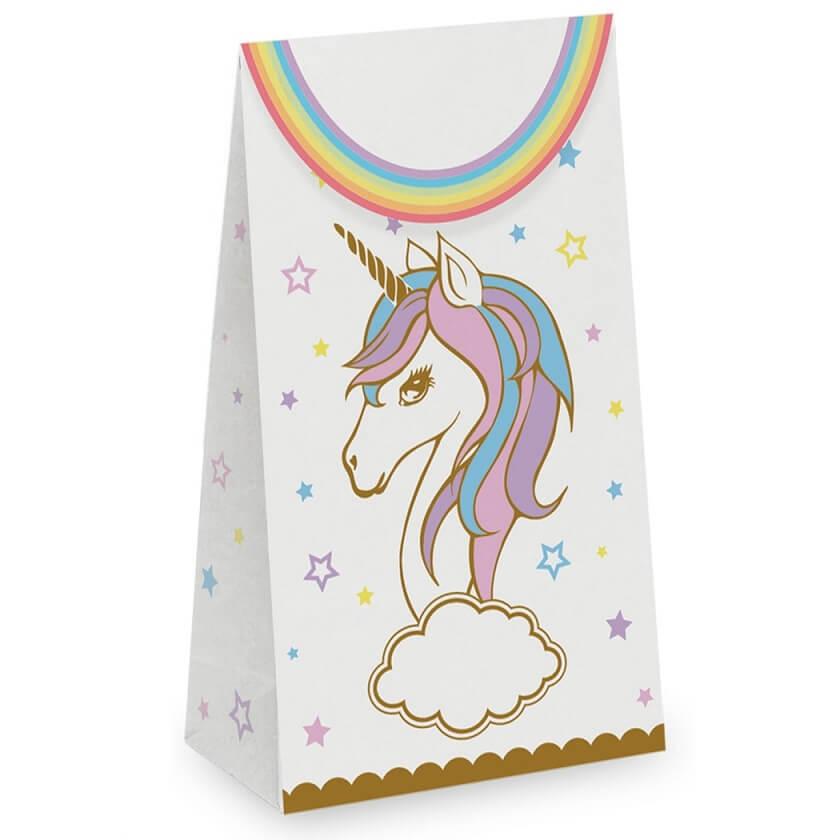 Sacs cadeau licorne - fête d'anniversaire enfant - Moi et ma deco