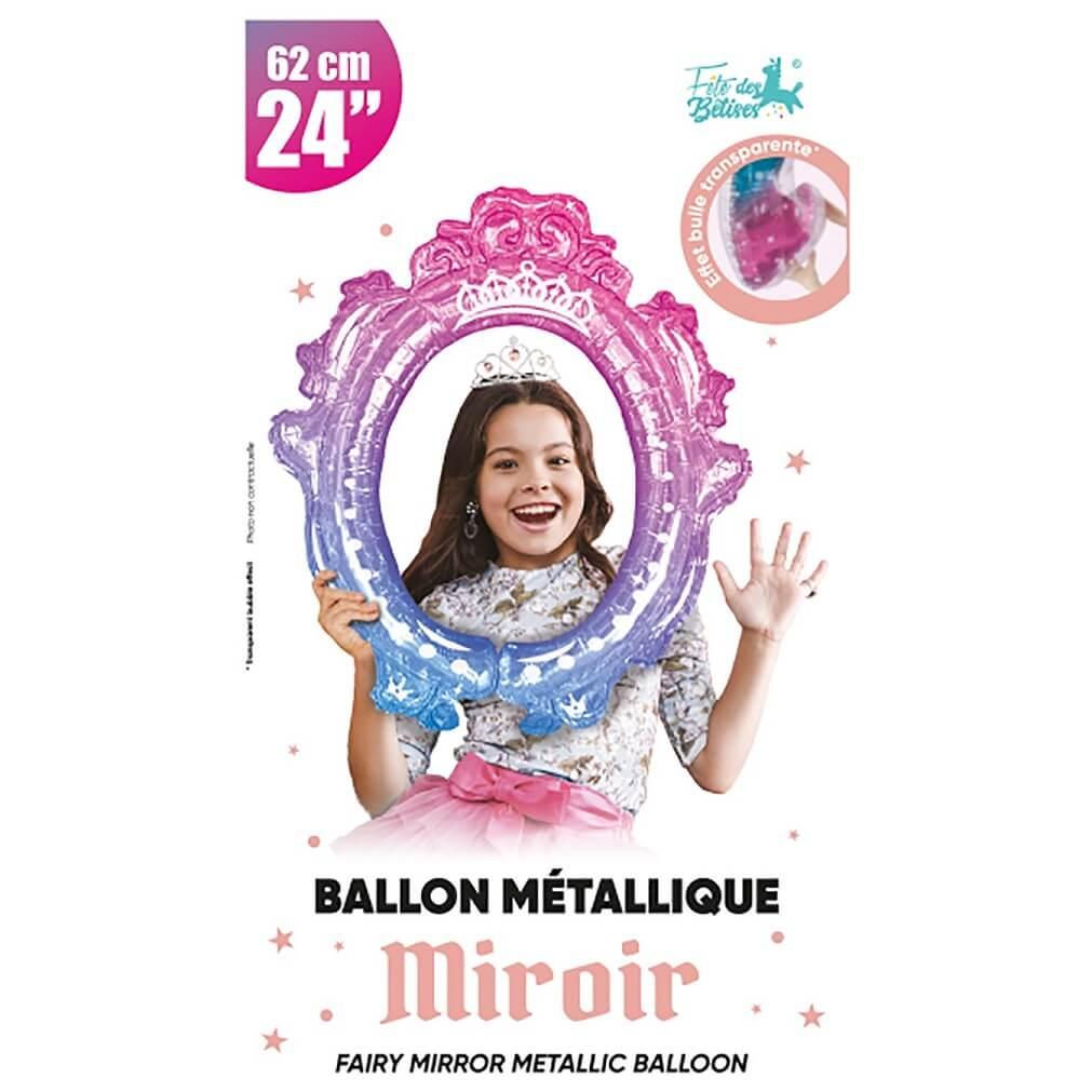 002balm decoration ballon anniversaire aluminium couronne de princesse