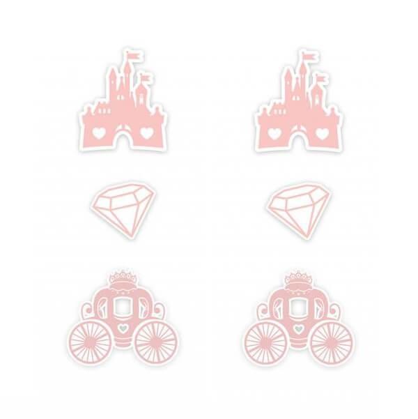 002ca decoration de table a parsemer confettis princesse