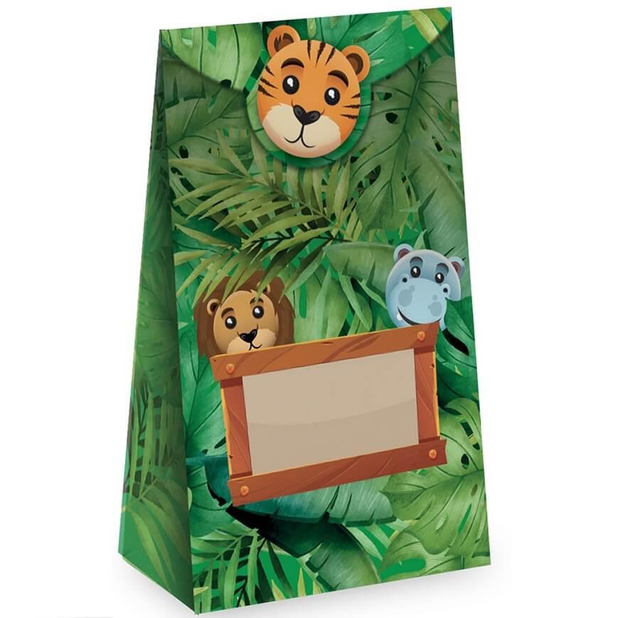 004sap sachet bonbon anniversaire jungle animaux