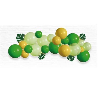 005balk arche ballons latex theme jungle dinosaure