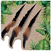 005sp serviette de table papier dinaosaure jungle t rex