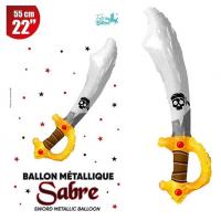 007balm2 decoration ballon aluminium epee pirate