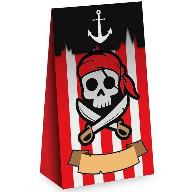 Sachet en papier pirate pour mettre vos bonbons REF/007SAP