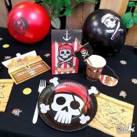 007sp decoration serviette de table papier pirate