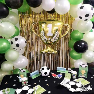 008balm ballon aluminium coupe vainqueur dore or competition de football
