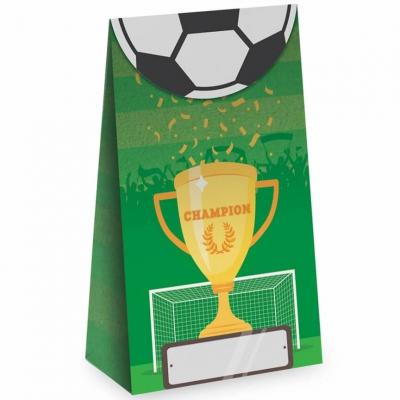 6 Sachets en papier Football pour mettre vos bonbons REF/008SAP (Anniversaire enfant)