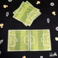 008sp serviette de table papier annniversaire enfant terrain football