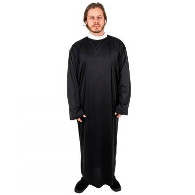 Costume religieux d'un Curé REF/08931 (Déguisement adulte homme taille unique)