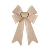 0930 grand noeud decoratif pvc jute decoration de salle theme nature champetre