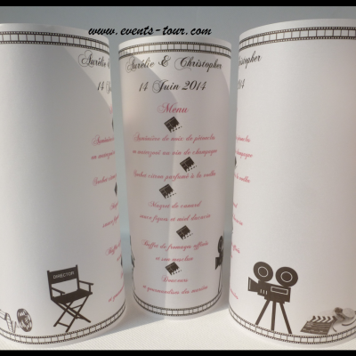 Menu photophore cinema