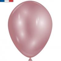 100 ballons opaque diamant chrome fabrication francaise rose gold