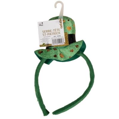10056 accessoire de deguisement serre tete chapeau st patrick en velours