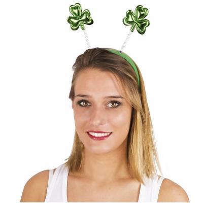 1 Serre-tête adulte avec trèfles métallisés REF/10123 (Accessoire déguisement fête St Patrick)