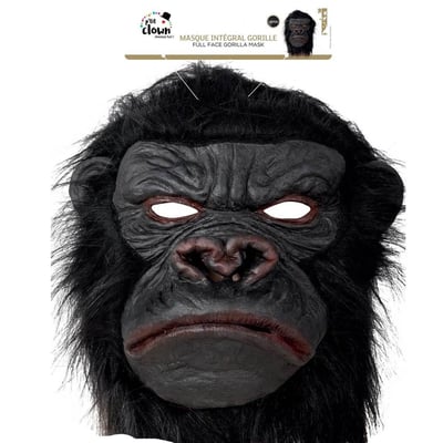 10204 boutique pas de calais accessoire deguisement masque adulte integral gorille