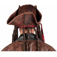10211 accessoire costume chapeau de pirate et dreadlocks