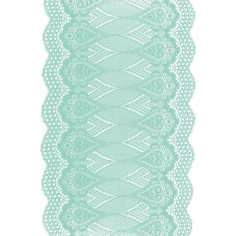 Chemin De Table Guipure Blanc 115x35 Cm - Dentelle Lavable, Neuf