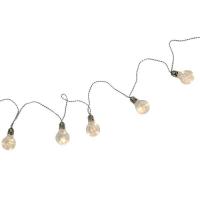 10287 decoration guirlande ampoule lumineuse led champetre guinguette