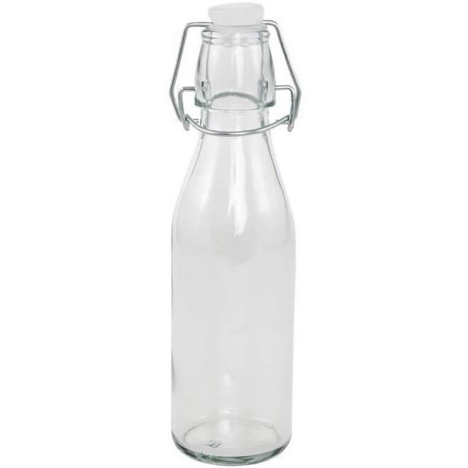 Bouteille de limonade transparente 20 cm (250ml) REF/10360