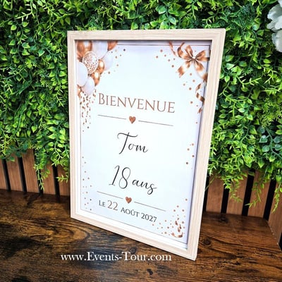 10580 magasin pas de calais decoration cadre anniversaire personnalisable accueil