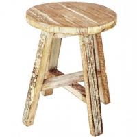 10803 decoration tabouret en bois