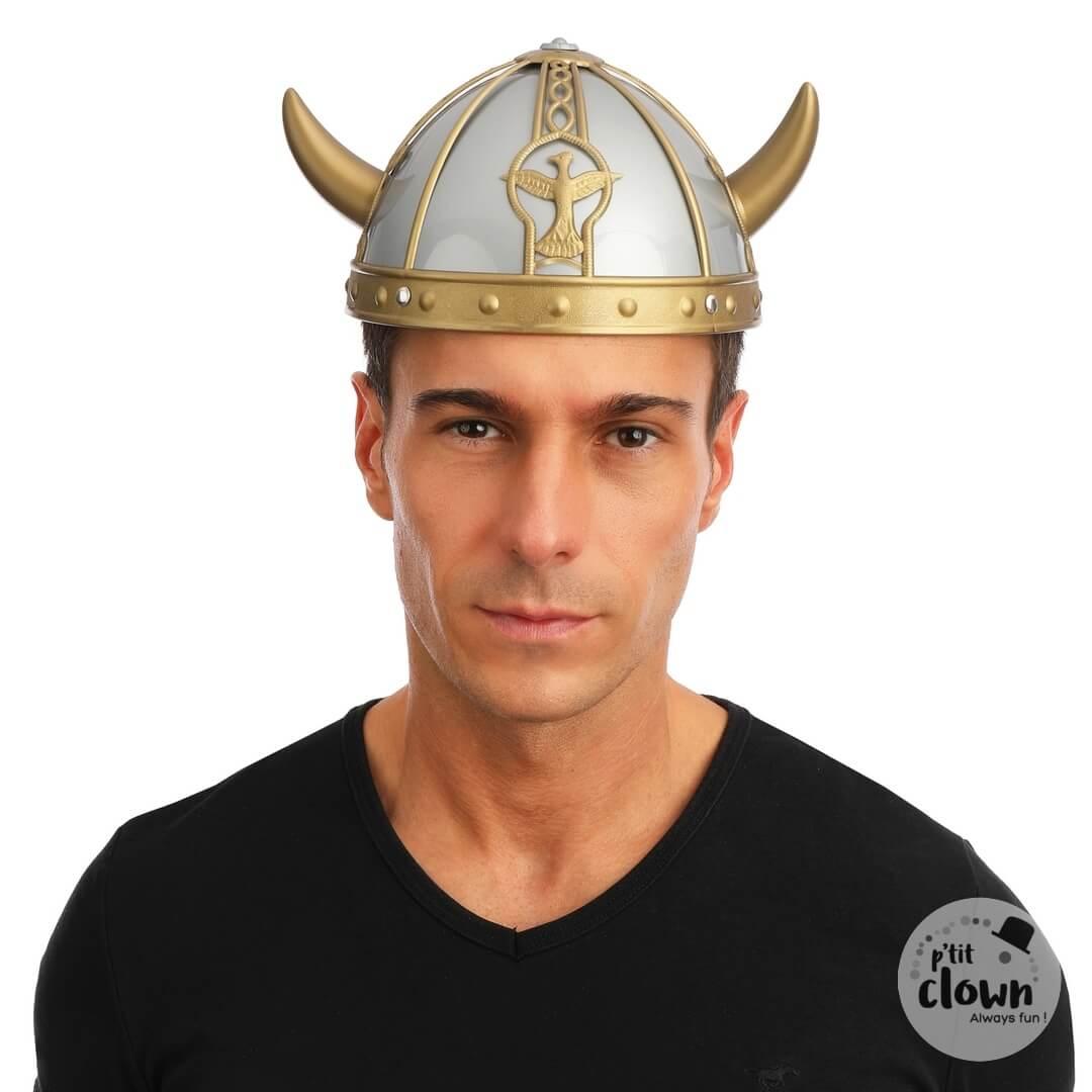 11101 accessoire de deguisement casque de viking