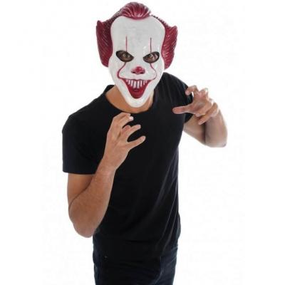 1 Masque Halloween adulte en clown effrayant REF/11206