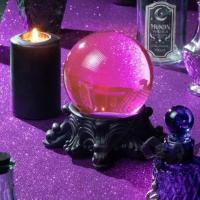 11445 decoration chemin de table paillettes violet