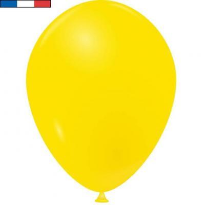 1150 ballon opaque latex fabrication francaise 15cm jaune