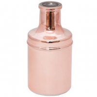 11555 vase carafon rose gold metallique