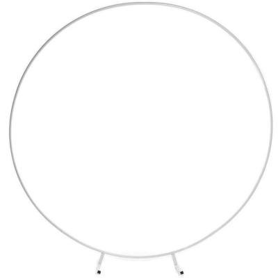 1 Arche ronde blanche de cérémonie pour décoration de ballons ou fleurs (2m) REF/11592-00
