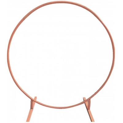 1 Arche ronde rose gold de cérémonie pour décoration de ballons ou fleurs (2m) REF/11592-79