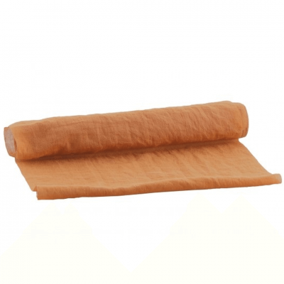 1 Chemin de table Tarlatane Dulce/Caramel 28cm x 3m REF/11776