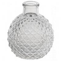 11861 mini vase en verre transparent josephine