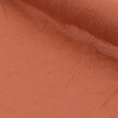11992 nappe pliee tarlatane terracotta 150cm x300cm