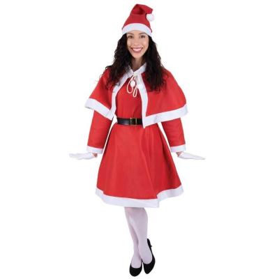 Costume mère Noël REF/12054 (Déguisement adulte femme taille unique)