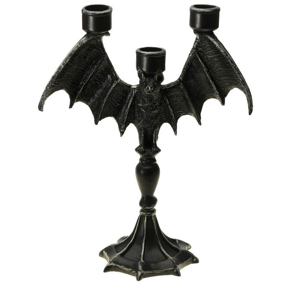12107 chandelier chauve souris noir decoration halloween