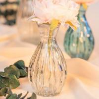 12427 decoration fleur mini vase joy transparent