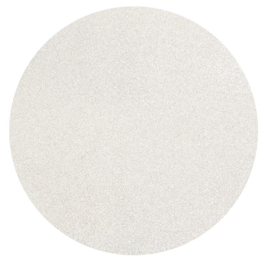 12533 set de table paillettes blanc irise 34cm