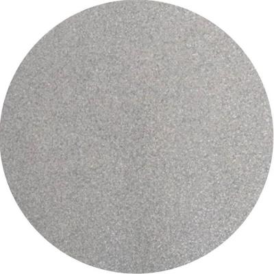 12533 set de table rond paillete argent