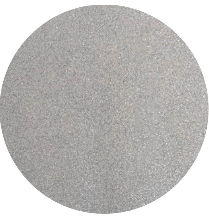 12533 set de table rond paillete argent