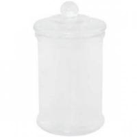 1256 bonboniere transparente en verre candy bar 135ml