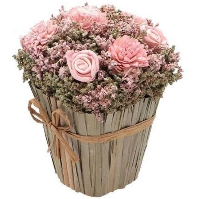 12685 centre de table bouquet de fleurs avec roses