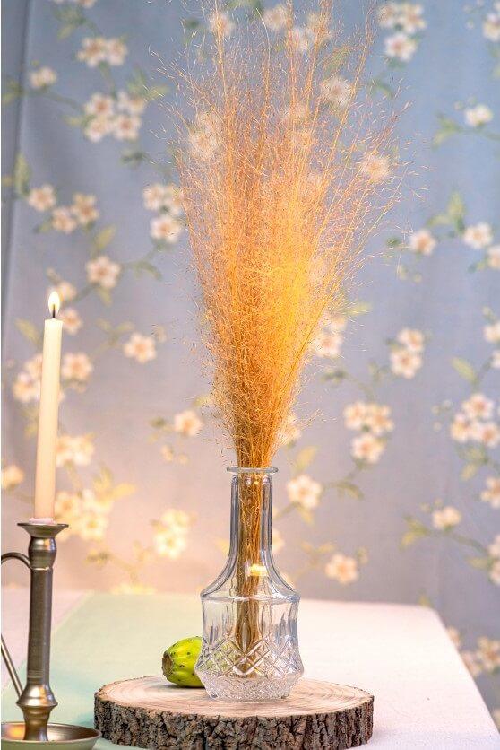 12698 bouquet fleurs sechees muehlenbeckia naturel