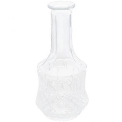 12708 vase antique transparent verre soliflore