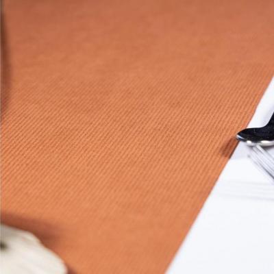 12718 chemin de table velours terracotta champetre