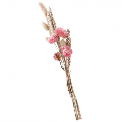 1 Mini bouquet de fleurs séchées naturelles Dolce Vita Champêtre 30cm REF/12761