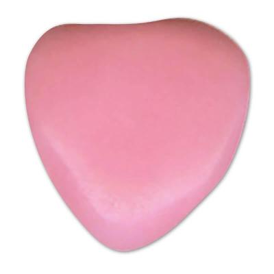 128002 dragee coeur rose nacre chocolat noir 250grs confiserie adam
